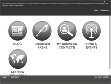 Tablet Screenshot of india.axens.net